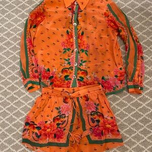 FARM Rio Orange Floral Set